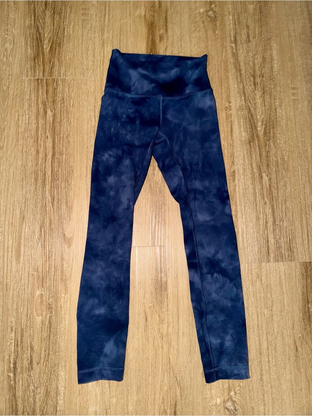 lululemon athletica | lululemon Navy Tie-Dye High-Rise Leggings 25”